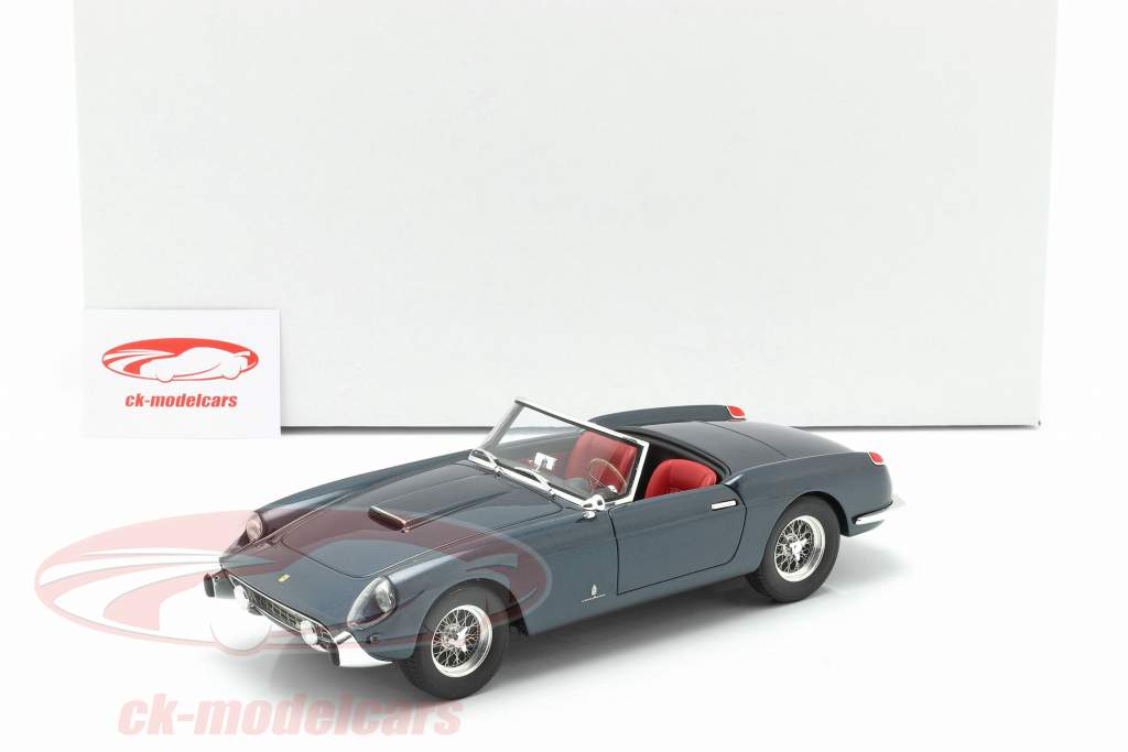 Ferrari 250 GT Descapotable Series 1 Año de construcción 1957 azul 1:18 Matrix