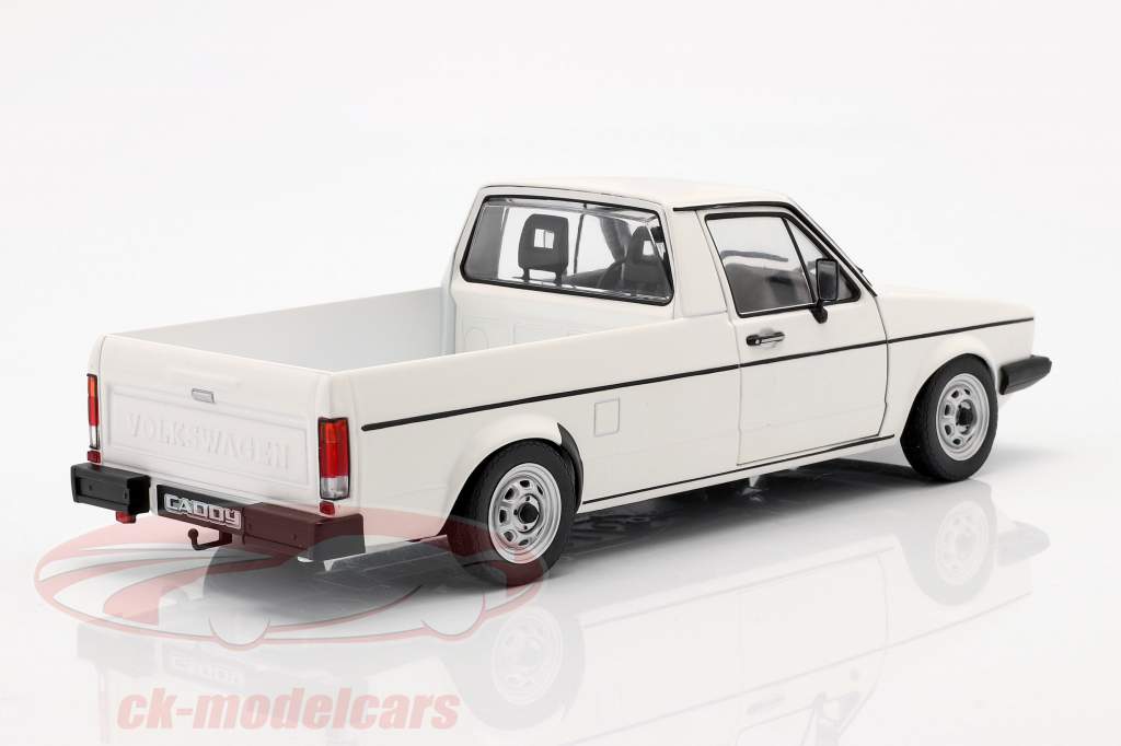 Volkswagen VW Caddy MK1 Ano de construção 1982 branco 1:18 Solido