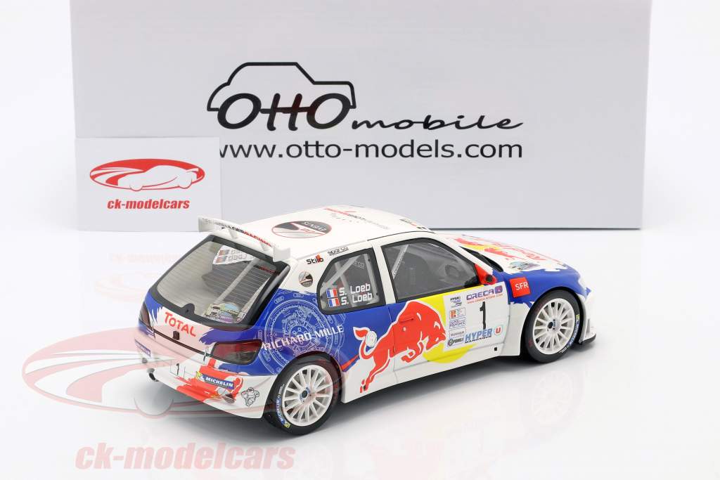 Ottomobile 1:18 Peugeot 306 Maxi #1 Winner Rallye National