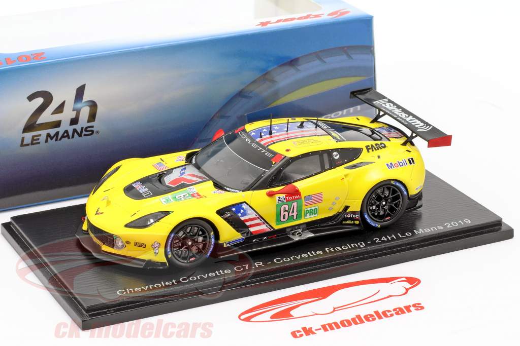 Chevrolet Corvette C7.R #64 24h LeMans 2019 Corvette Racing 1:43 Spark