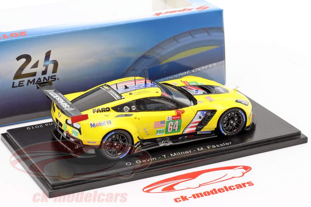Chevrolet Corvette C7.R #64 24h LeMans 2019 Corvette Racing 1:43 Spark