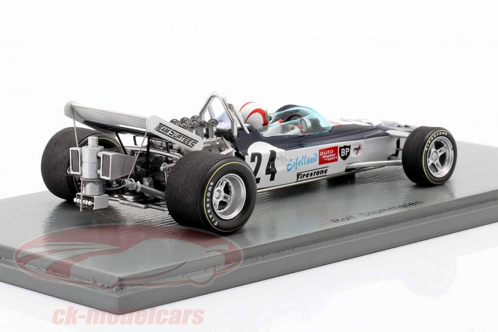 Rolf Stommelen Surtees TS9 #24 5th British GP formula 1 1971 1:43 Spark