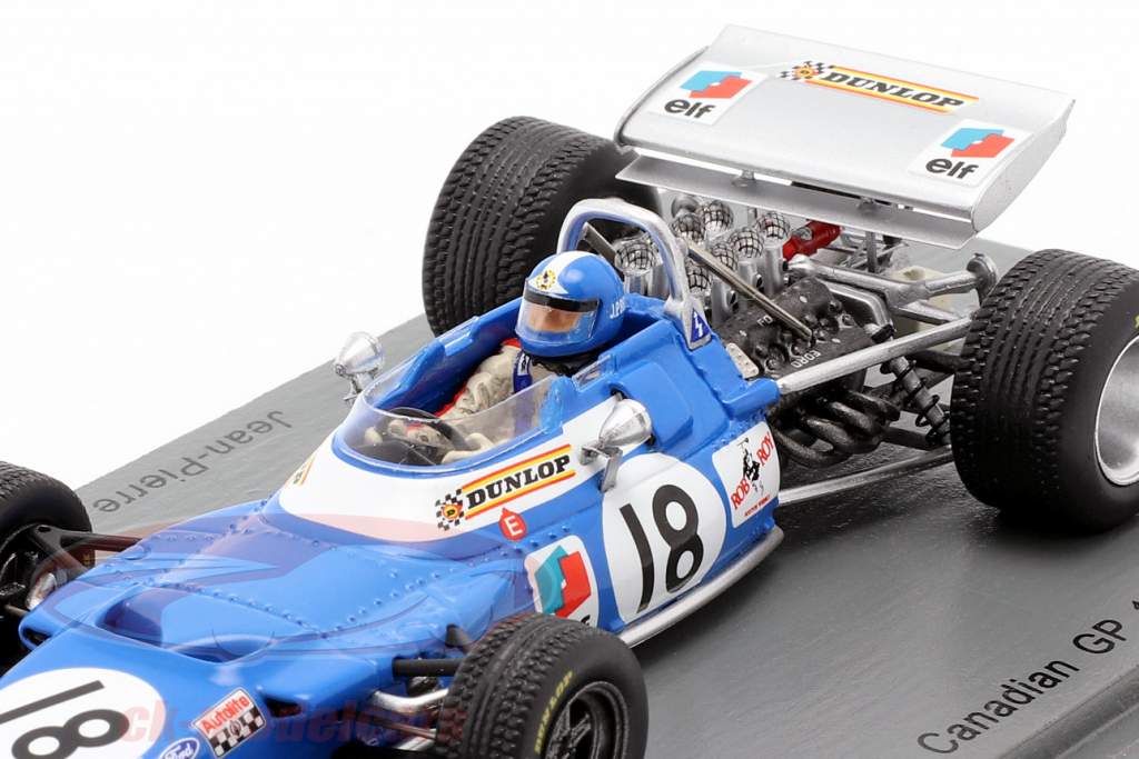 Jean-Pierre Beltoise Matra MS80 #18 4e Canadees GP Formule 1 1969 1:43 Spark