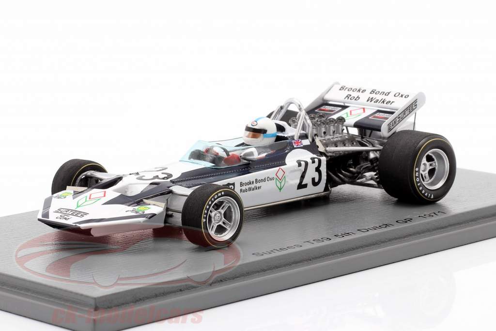 John Surtees Surtees TS9 #23 5th Dutch GP formula 1 1971 1:43 Spark