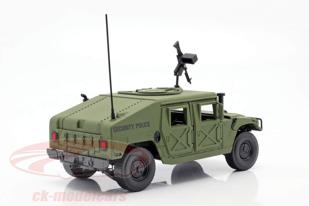 Humvee R-2 Militar Veículo verde azeitona 1:18 Autoworld