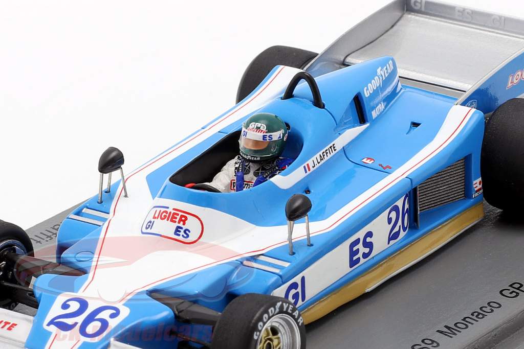 Jacques Laffite Ligier JS9 #26 Monaco GP Formel 1 1978 1:43 Spark