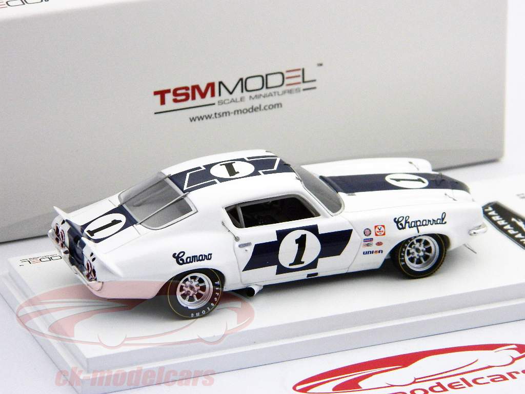Chevrolet Camaro #1 SCCA Trans-Am Road America 4th Place 1970 1:43 TrueScale