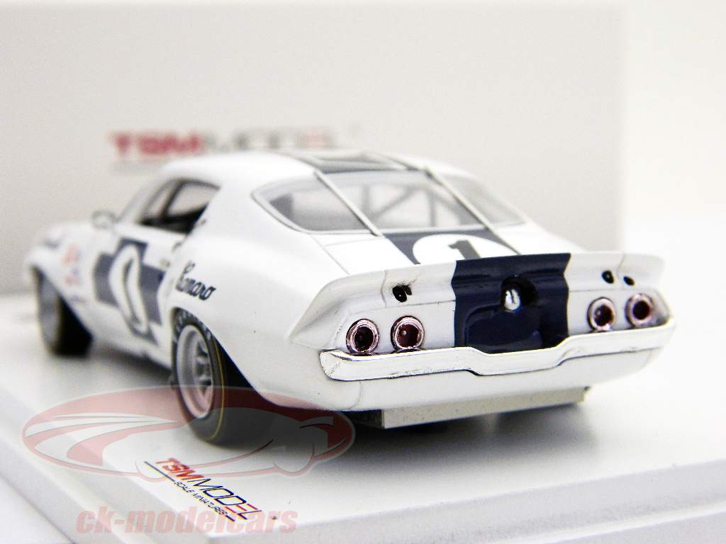 Chevrolet Camaro #1 SCCA Trans-Am Road America 4th Place 1970 1:43 TrueScale