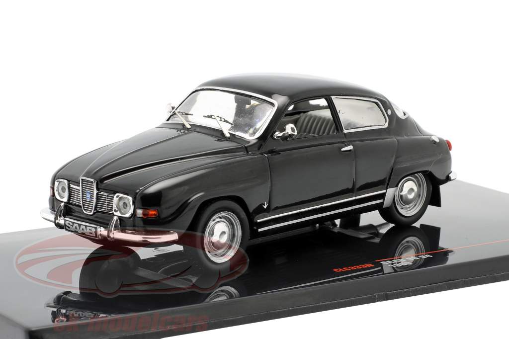Saab 96 V4 Baujahr 1969 schwarz 1:43 Ixo