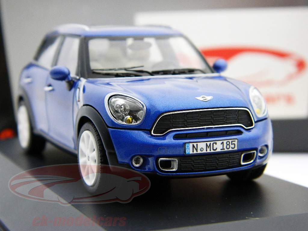 Mini Cooper S countryman blue 1:43 Schuco