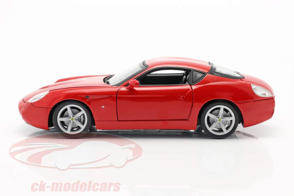 Ferrari 575 GTZ Zagato rood 1:18 HotWheels Foundation