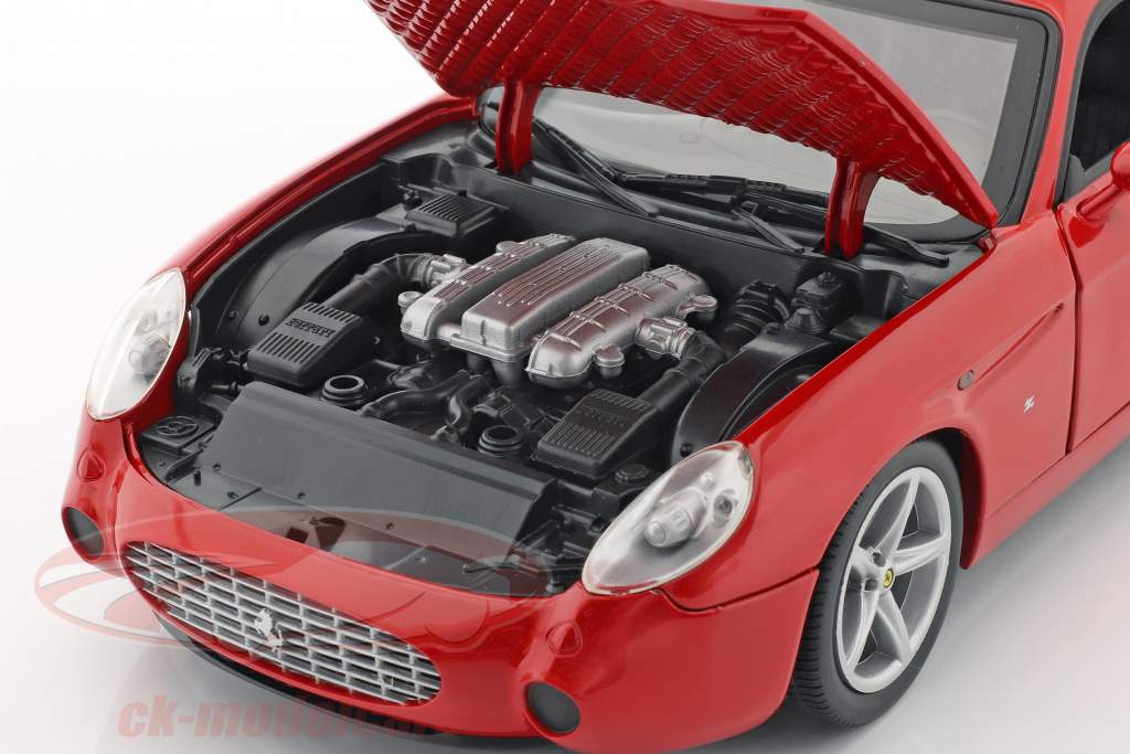 Ferrari 575 GTZ Zagato rouge 1:18 HotWheels Foundation
