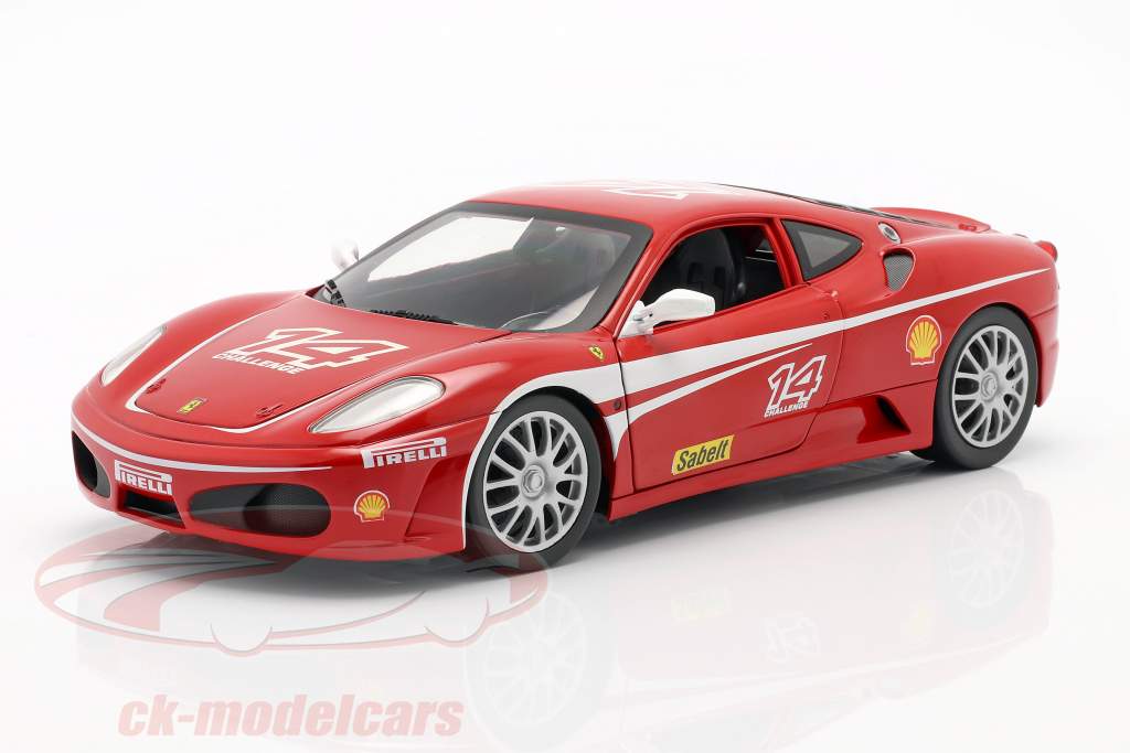 Ferrari F430 Challenge #14 anno 2005 rosso 1:18 HotWheels