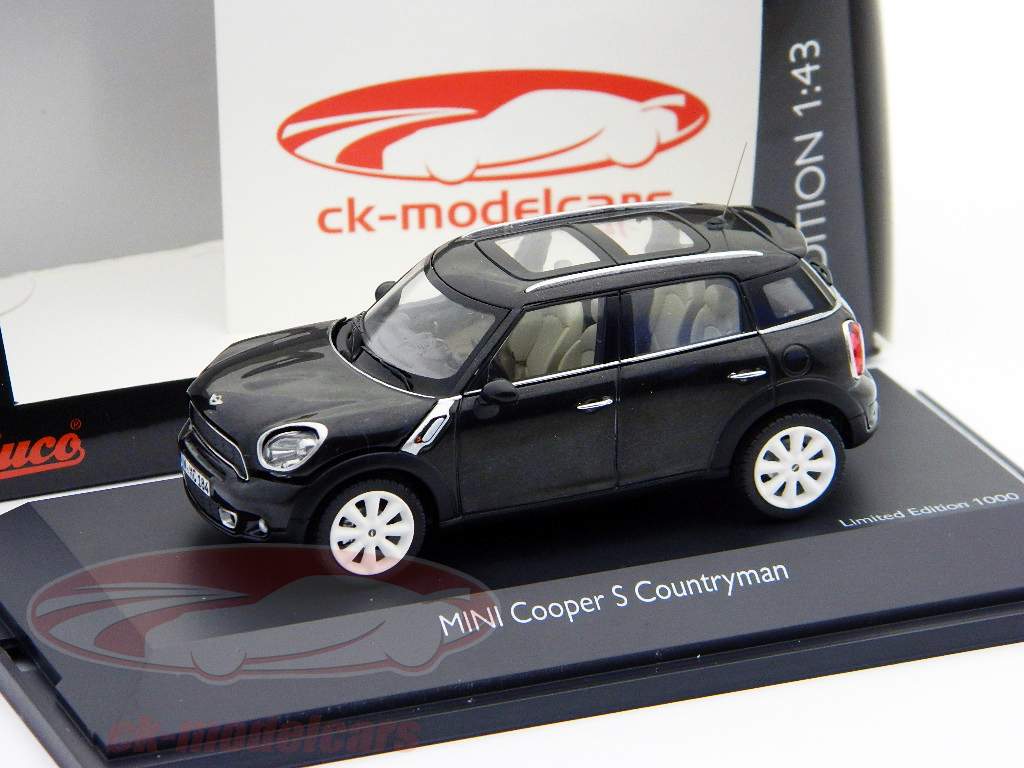 Mini Cooper S countryman black 1:43 Schuco