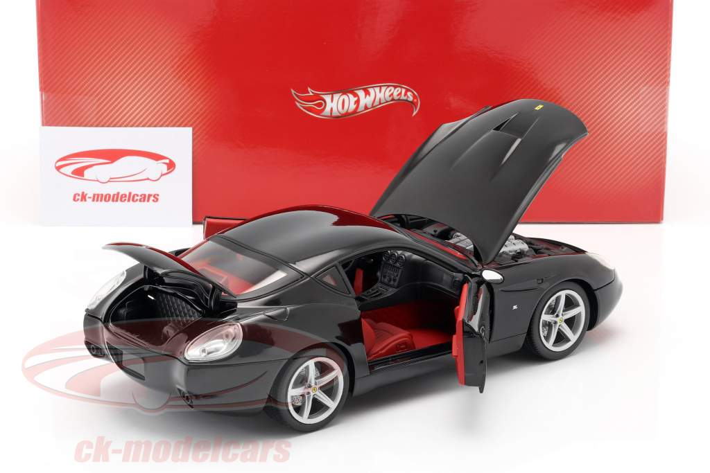 HotWheels 1:18 Ferrari 575 GTZ Zagato year 2006 black P9888