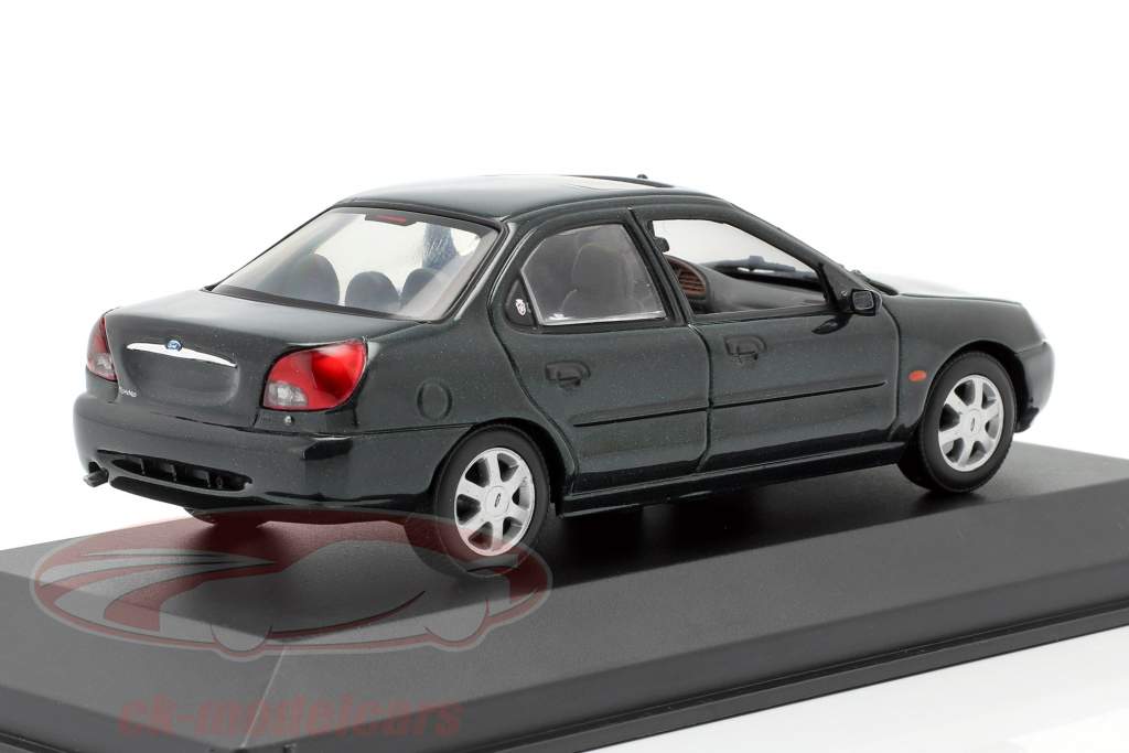 Ford Mondeo Limousine année 1996 vert foncé métallique 1:43 Minichamps