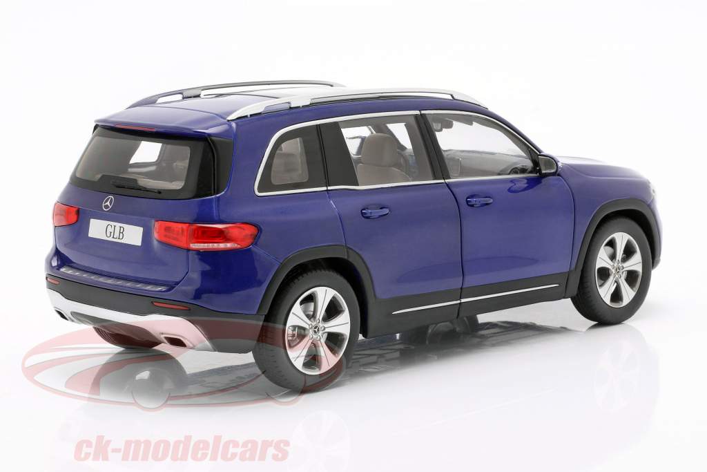 Mercedes-Benz GLB (X247) Bouwjaar 2019 galaxy blauw 1:18 Z-Models