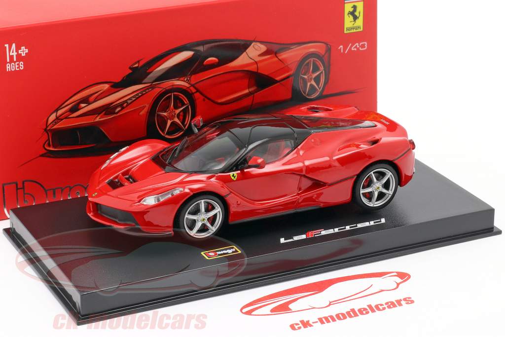 Ferrari LaFerrari rosso / nero 1:43 Bburago Signature