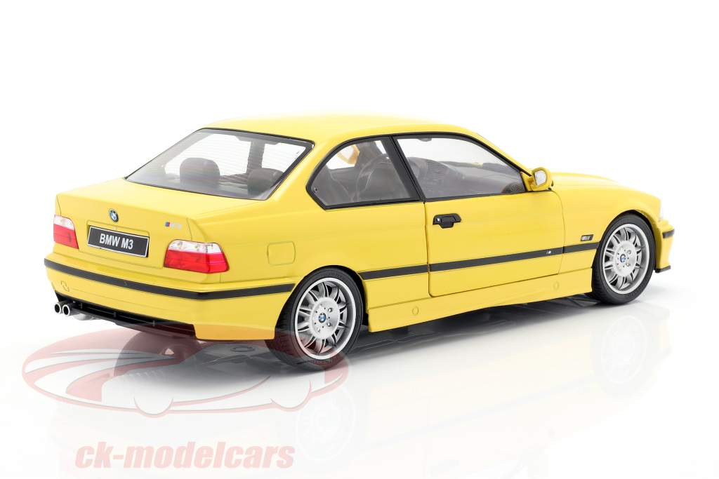 BMW M3 Coupe (E36) Année de construction 1994 Dakar jaune 1:18 Solido