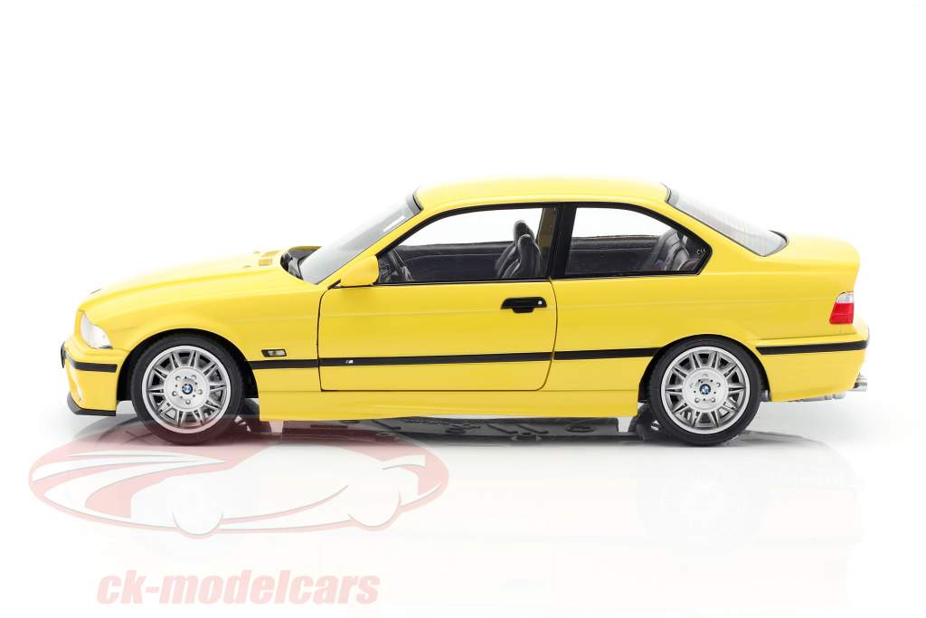 BMW M3 Coupe (E36) year 1994 Dakar yellow 1:18 Solido