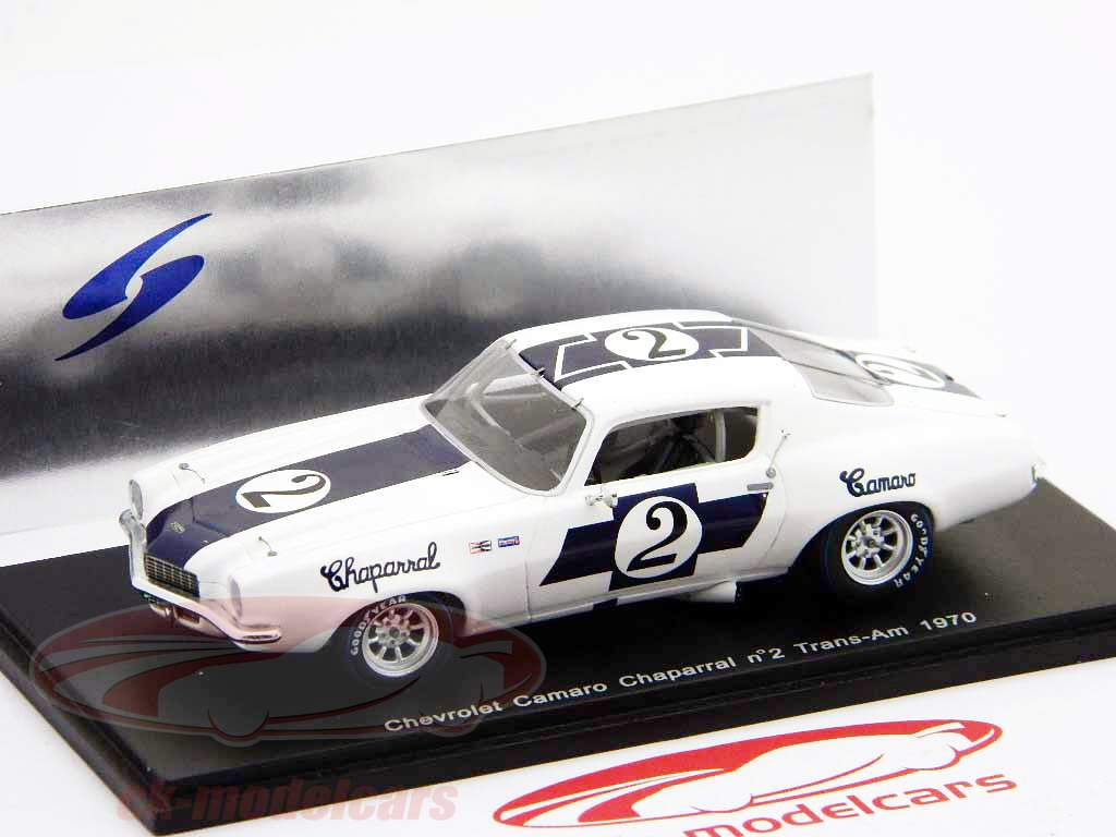 レスリーE.チャパラル＃2シボレーカマロトランザム1970 1:43スパーク