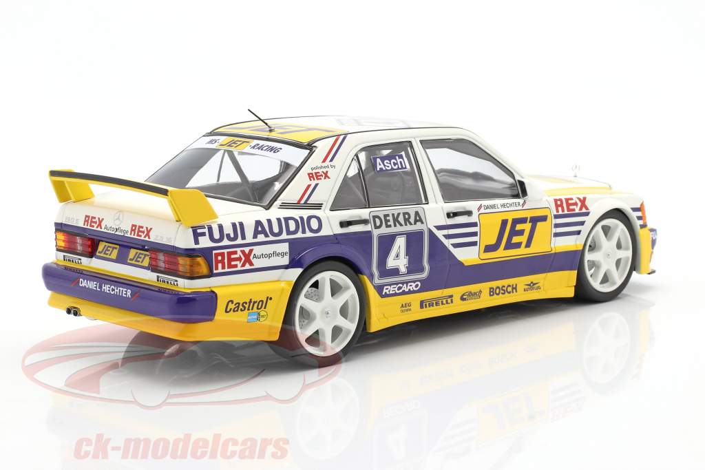 Mercedes-Benz 190E 2.5-16 Evo 1 #4 DTM 1989 Roland Asch 1:18 Minichamps