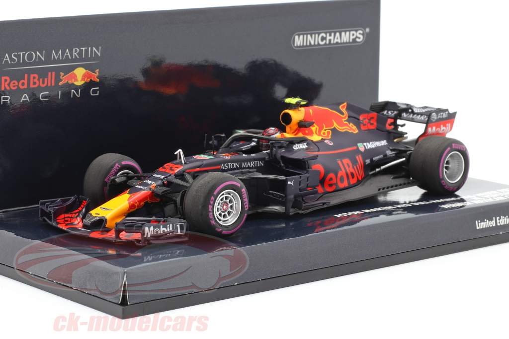 Max Verstappen Red Bull Racing RB14 #33 Winner Mexican GP F1 2018 1:43 Minichamps