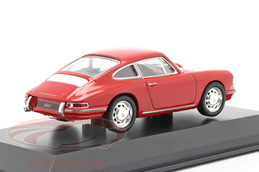 Porsche 911 (901 Nr. 57) Ano de construção 1964 vermelho 1:43 Welly