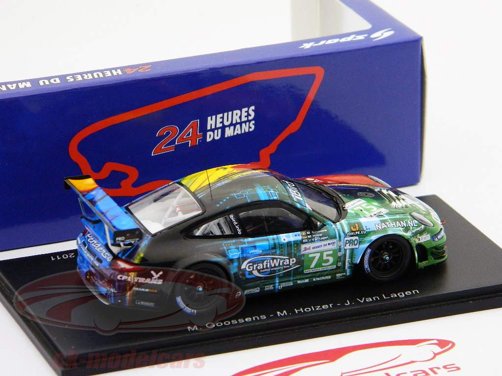 Spark 1:43 ポルシェ911 GT3 RSR 997＃75プロスピード