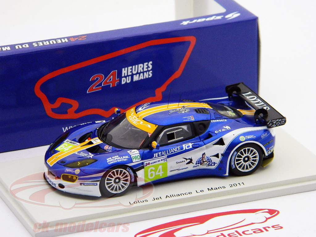 Spark 1:43 O. Slingerland Lotus Jet Alliance Le Mans 2011