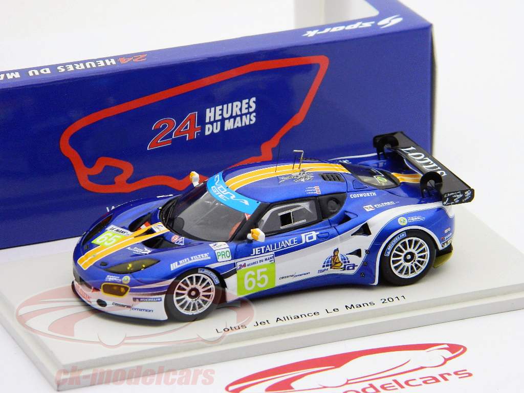 Lotus Jet Alliance ° 65 LeMans 2011 Spark 1:43