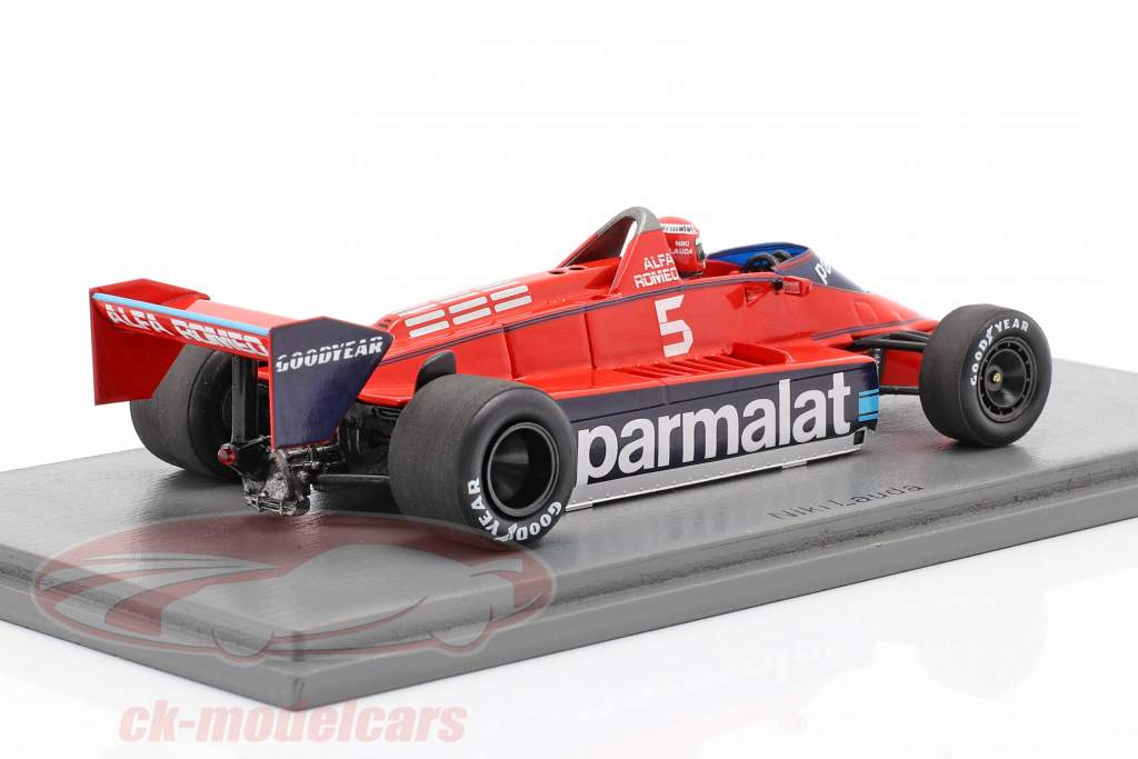 Niki Lauda Brabham BT48 #5 четвёртый итальянский GP формула 1 1979 1:43 Spark