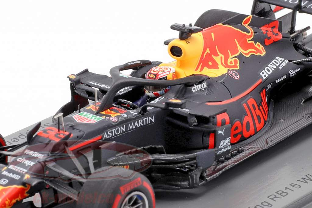 Spark 1:43 Max Verstappen Red Bull Racing RB15 #33 Winner