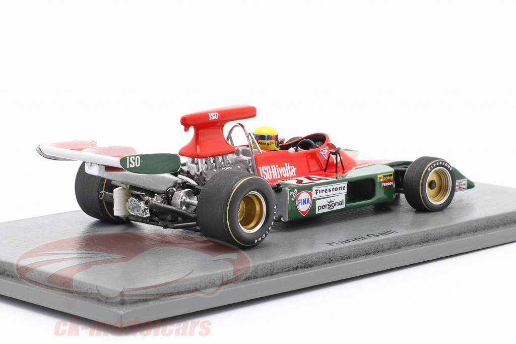 Nanni Galli Iso-Marlboro IR1 #24 spagnolo GP formula 1 1973 1:43 Spark