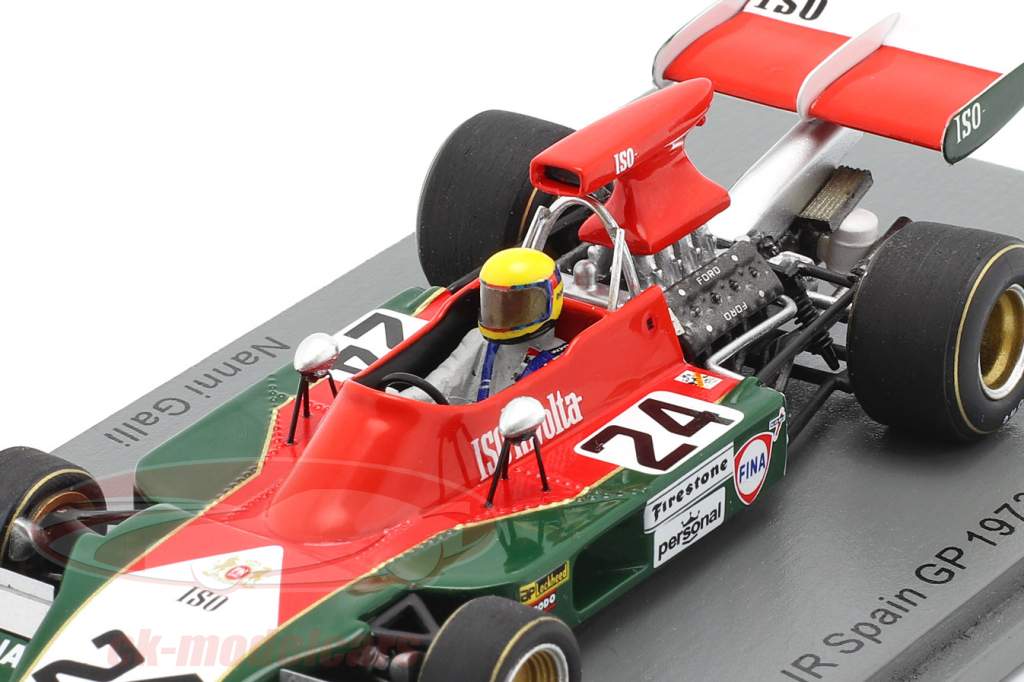 Nanni Galli Iso-Marlboro IR1 #24 spagnolo GP formula 1 1973 1:43 Spark