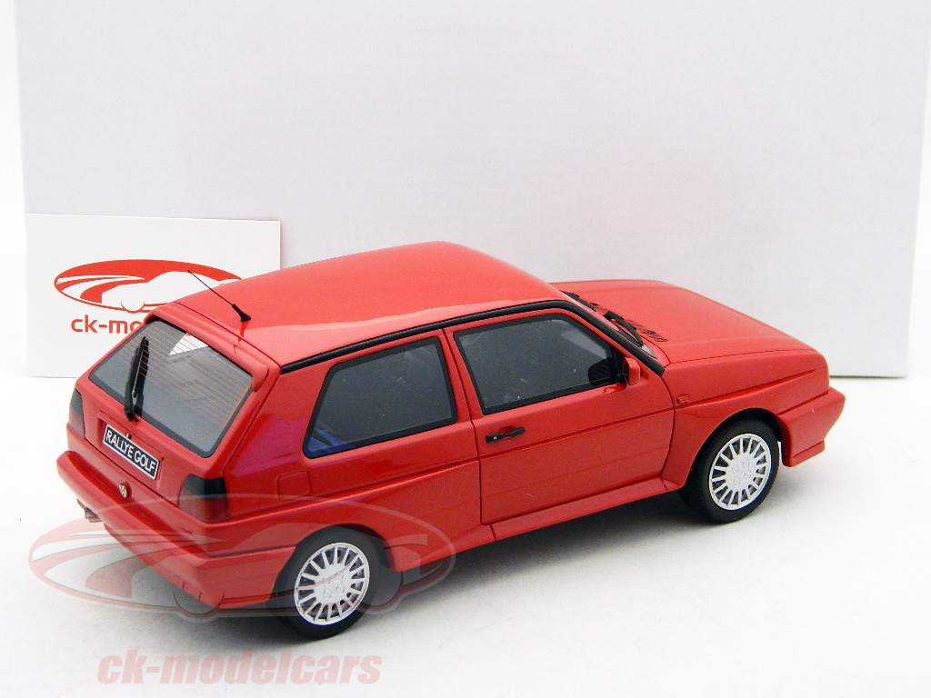 フォルクスワーゲンVWゴルフIIラリーレッド/赤1時18分Ottomobile