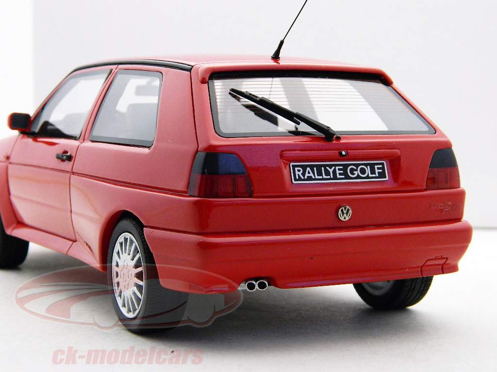 フォルクスワーゲンVWゴルフIIラリーレッド/赤1時18分Ottomobile