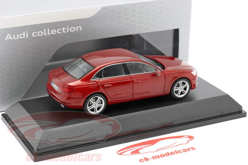 Audi A4 matador rood 1:43 Spark