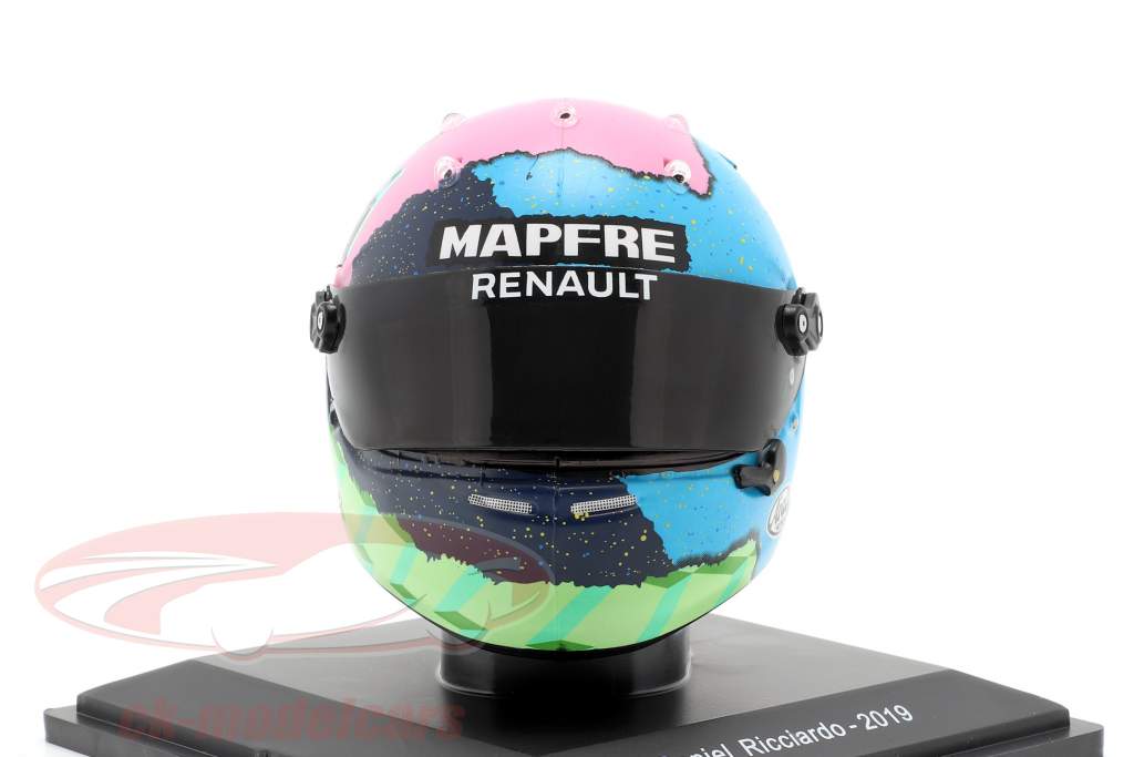 Daniel Ricciardo Renault R.S.19 #3 формула 1 2019 шлем 1:5  Spark