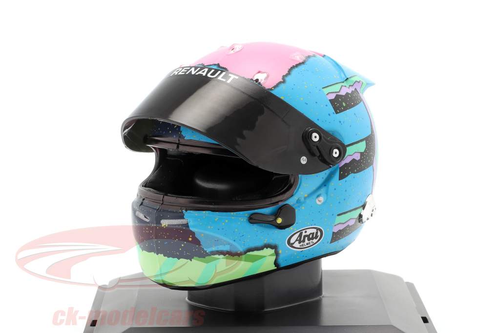 Daniel Ricciardo Renault R.S.19 #3 формула 1 2019 шлем 1:5  Spark