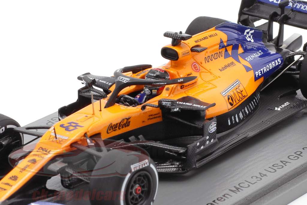 スパーク SPARK マクラーレン Mclaren MCL34 1/43 Spark 2019 McLaren Mcl34 Lando Norris Part#s6081 for