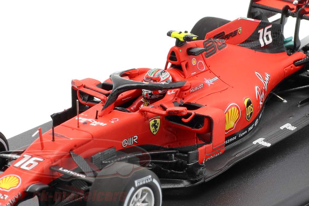 Charles Leclerc Ferrari SF90 #16 vincitore italiano GP formula 1 2019 1:43 LookSmart