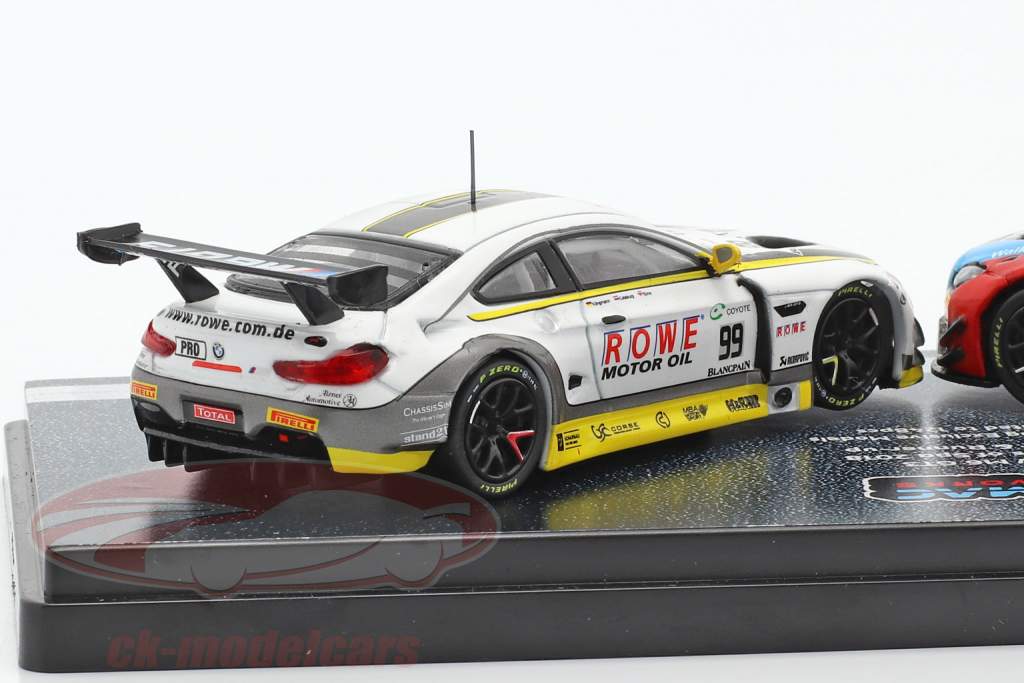 2-Car Set BMW M6 GT3 #99 & #34 Double vainqueur 24h Spa 2018 1:64 Tarmac Works
