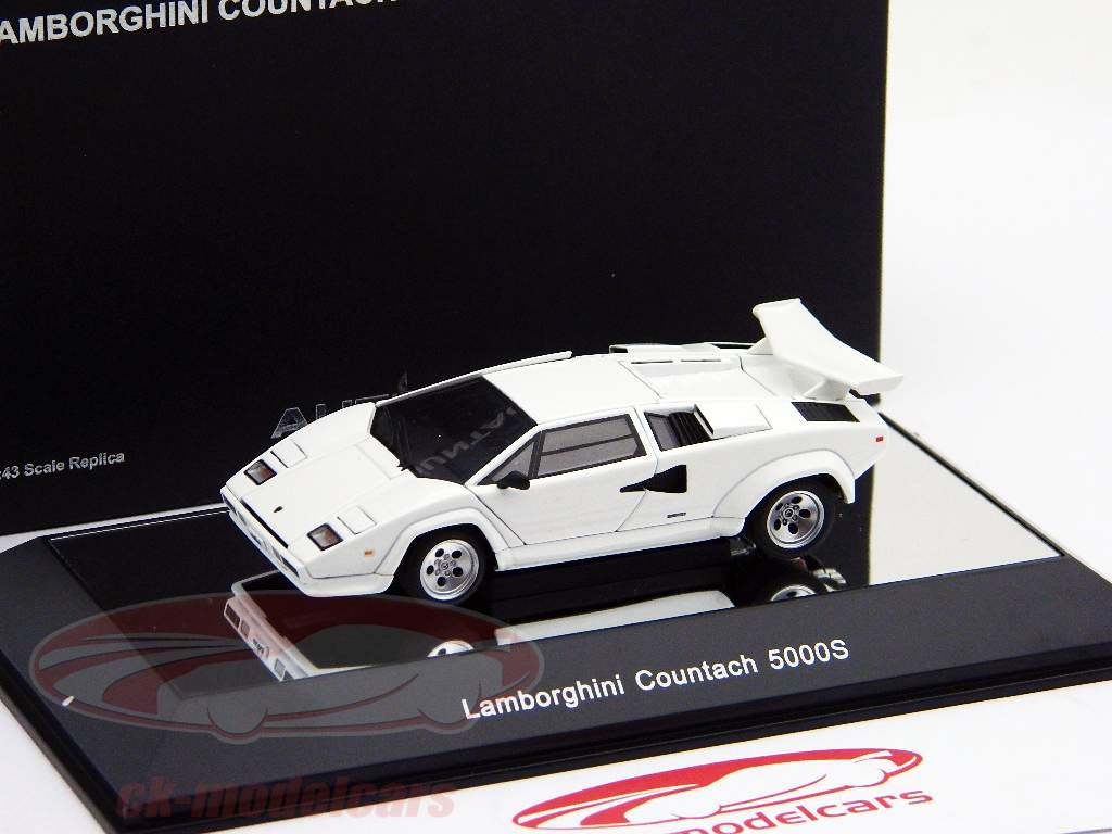 Lamborghini Countach 5000S branco 1:43 AUTOart