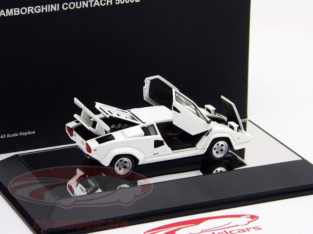 Lamborghini Countach 5000S branco 1:43 AUTOart