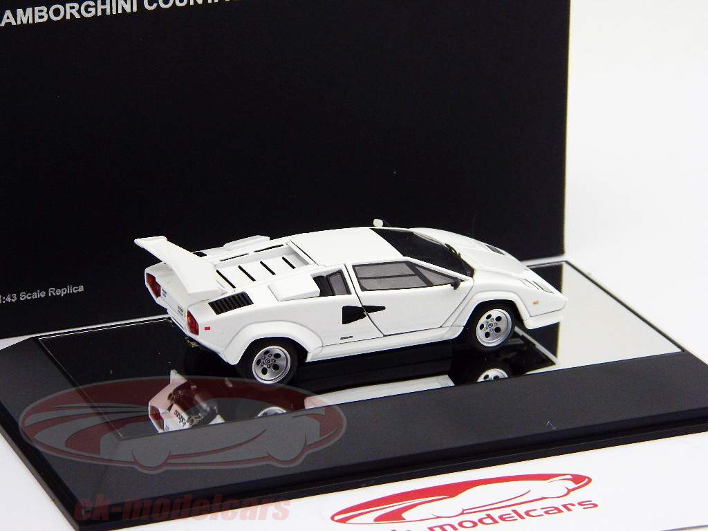 Lamborghini Countach 5000S branco 1:43 AUTOart
