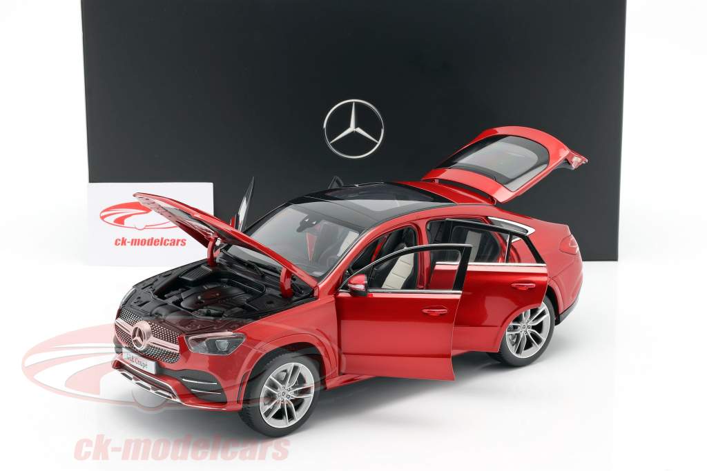 Mercedes-Benz GLE Coupe (C167) designo hyazinth красный металлический 1:18 iScale