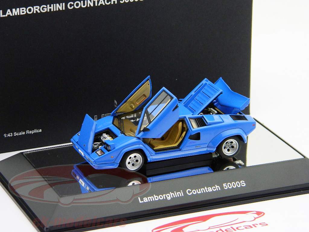 Lamborghini Countach 5000S blau / blue 1:43 AutoArt