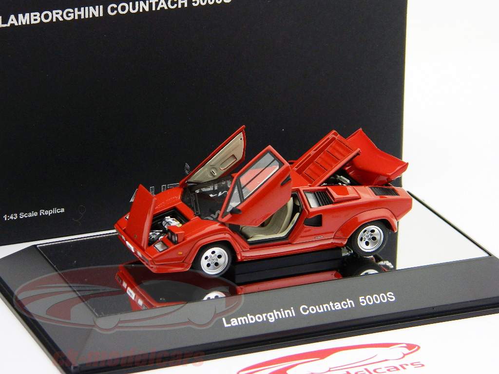 Lamborghini Countach 5000S rød 1:43 AUTOart