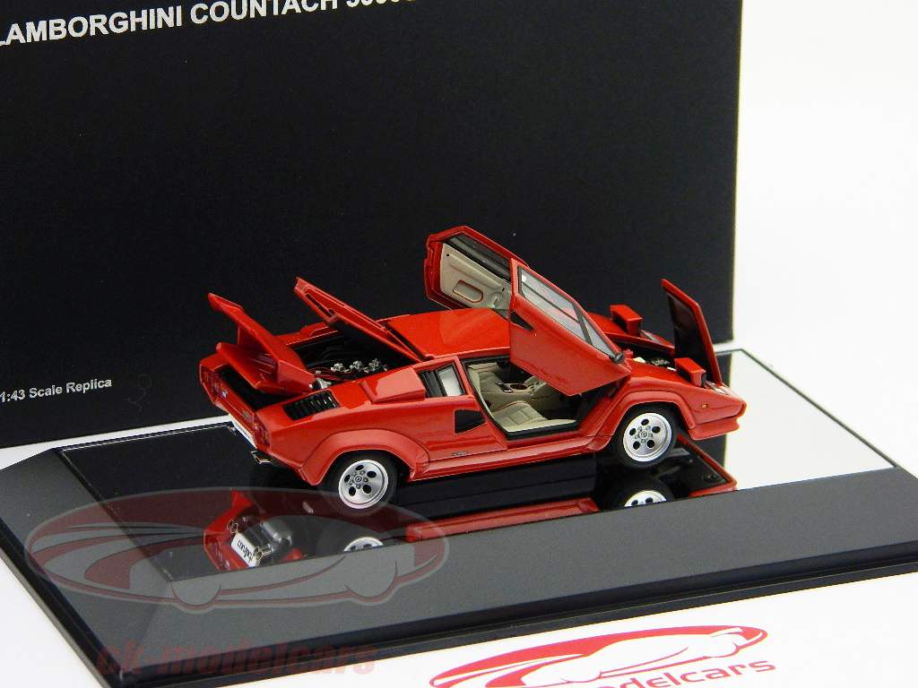 Lamborghini Countach 5000S vermelho 1:43 AUTOart